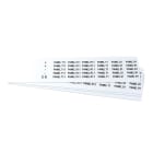 GRAFOPLAST - Schilder PVC 27X10 Weiss
