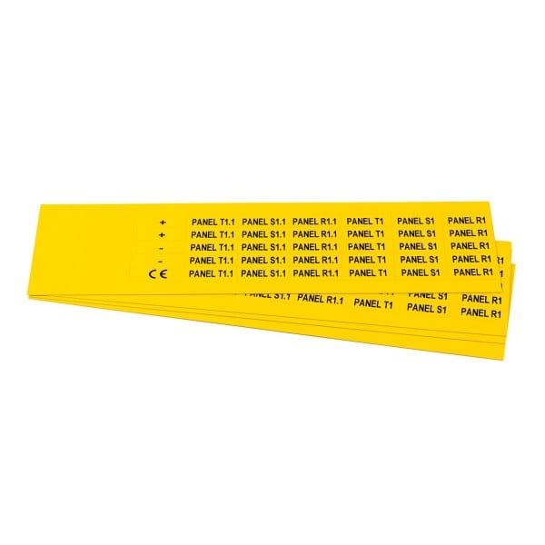 GRAFOPLAST - Schilder PVC 27X10 Gelb