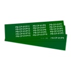 GRAFOPLAST - Klebeetikett PVC 67X10 Grün