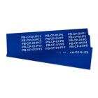 GRAFOPLAST - Klebeetikett PVC 67X10 Blau