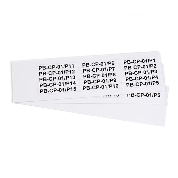 GRAFOPLAST - Klebeetikett PVC 67X10 Weiss
