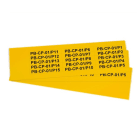 GRAFOPLAST - Klebeetikett PVC 67X10 Gelb