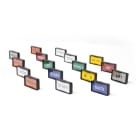 GRAFOPLAST - Klebeetikett PVC 17X15 Blau