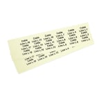 GRAFOPLAST - Schilder PVC 27X15 Fluo