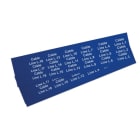 GRAFOPLAST - Schilder PVC 27X15 Blau