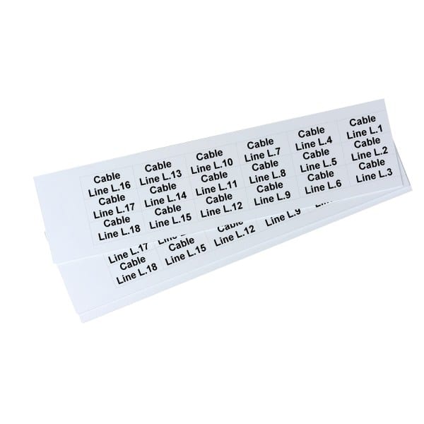 GRAFOPLAST - Schilder PVC 27X15 Weiss