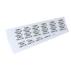 GRAFOPLAST - Schilder PVC 27X15 Weiss