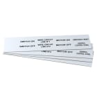 GRAFOPLAST - Schilder PVC 50X20 Weiss