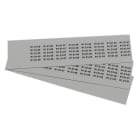 GRAFOPLAST - Klebeetikett PVC 25X7 Grau