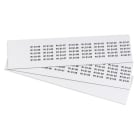 GRAFOPLAST - Klebeetikett PVC 25X7 Weiss