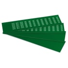 GRAFOPLAST - Klebeetikett PVC 17X8 Grün 1320st