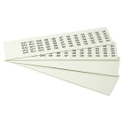GRAFOPLAST - Klebeetikett PVC 17X8 Fluo 1320st