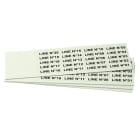 GRAFOPLAST - Klebeetikett PVC 35X9 Fluo