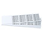 GRAFOPLAST - Klebeetikett PVC 35X9 Weiss