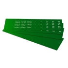GRAFOPLAST - Klebeetikett PVC 25X10 Grün