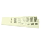 GRAFOPLAST - Klebeetikett PVC 27X10 Fluo