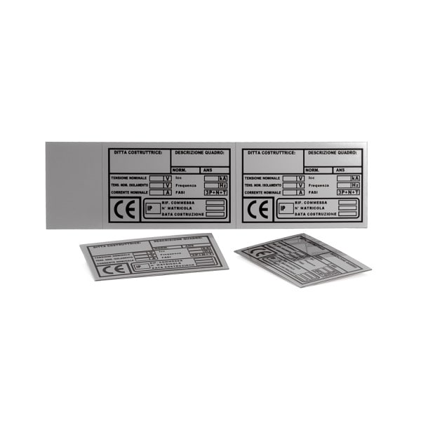 GRAFOPLAST - Schilder Nietbefestigung 60X100 Met