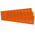 GRAFOPLAST - KABELBIND SCHILDER 25X10 ORA. 720st