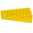GRAFOPLAST - KABELBIND SCHILDER 25X10 GEL. 720st