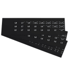 GRAFOPLAST - KABELBIND SCHILDER 25X15 SCH. 432st