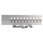 GRAFOPLAST - DATENSCHILDER 38X19 PVC GRA 440st