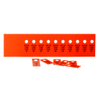 GRAFOPLAST - DATENSCHILDER 38X19 PVC ORA 440st