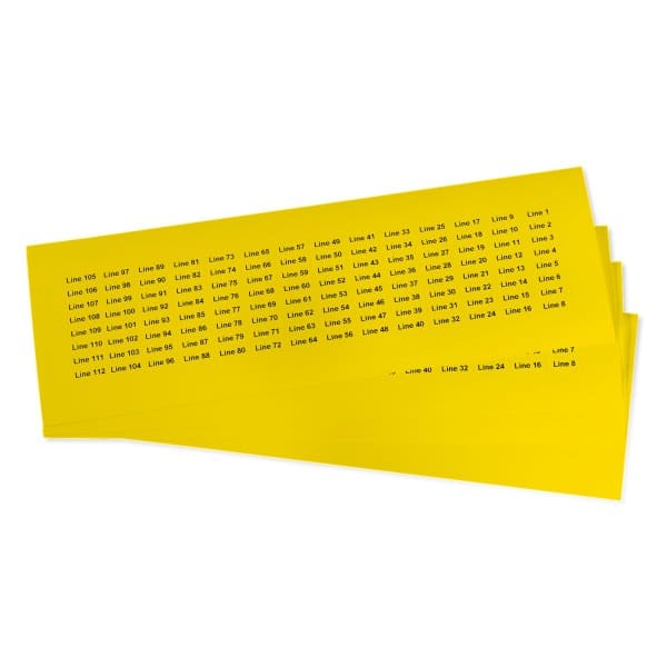 GRAFOPLAST - Klebeetikett PET 15X6mm GE 2240st