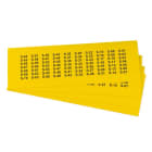 GRAFOPLAST - Klebeetikett PET 20X7mm GE 1400st