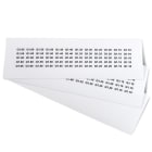 GRAFOPLAST - Klebeetikett PET 17X8mm W 1200st
