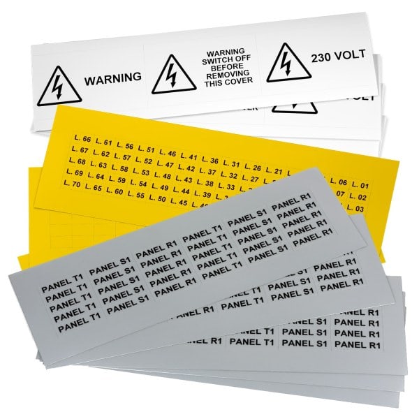 GRAFOPLAST - Klebeetikett PET 60X30mm W 200st