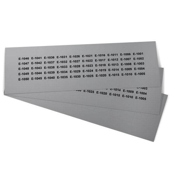 GRAFOPLAST - Klebeetikett PET 20X9mm M 1000st