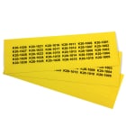 GRAFOPLAST - Klebeetikett PET 35X9mm GE 600st