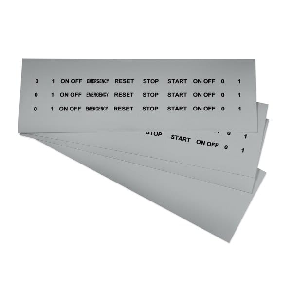 GRAFOPLAST - Klebeetikett PET 27X15mm M 480st