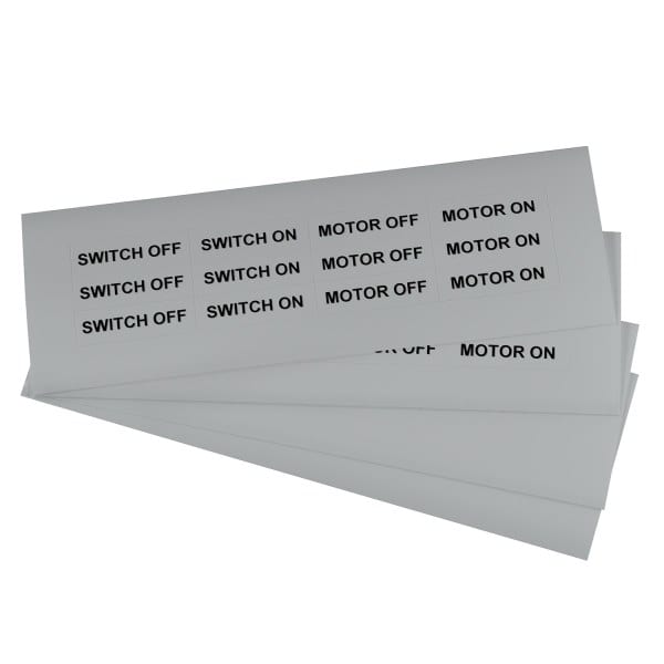 GRAFOPLAST - Klebeetikett PET 50X15mm M 240st