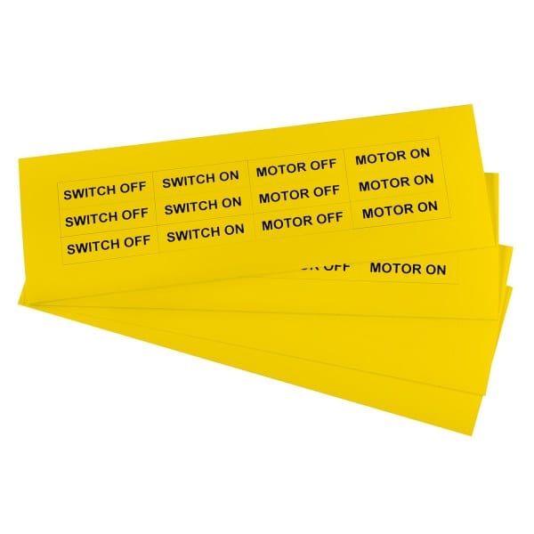 GRAFOPLAST - Klebeetikett PET 50X15mm GE 240st