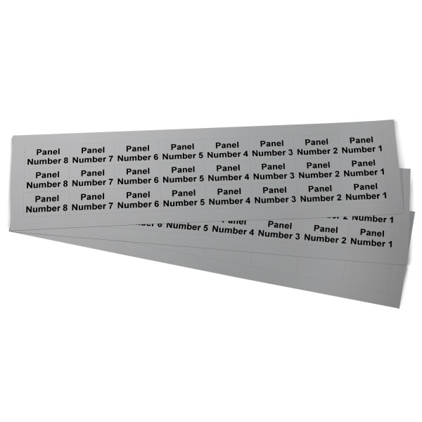 GRAFOPLAST - Klebeetikett Vinyl 35X20mm M