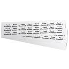 GRAFOPLAST - Klebeetikett PET 35X20mm W 480st
