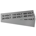 GRAFOPLAST - Klebeetikett Vinyl 100X25mm M