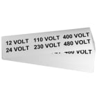 GRAFOPLAST - Klebeetikett PET 100X25mm W 120st