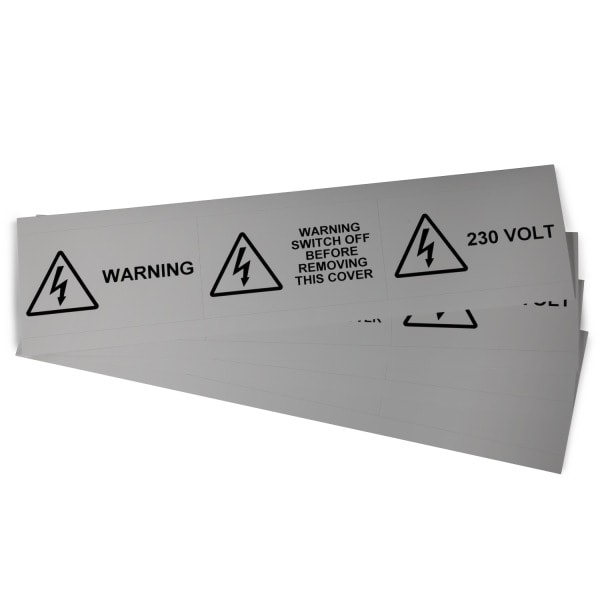 GRAFOPLAST - Klebeetikett Vinyl 100X60mm M