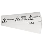 GRAFOPLAST - Klebeetikett Vinyl 100X60mm W