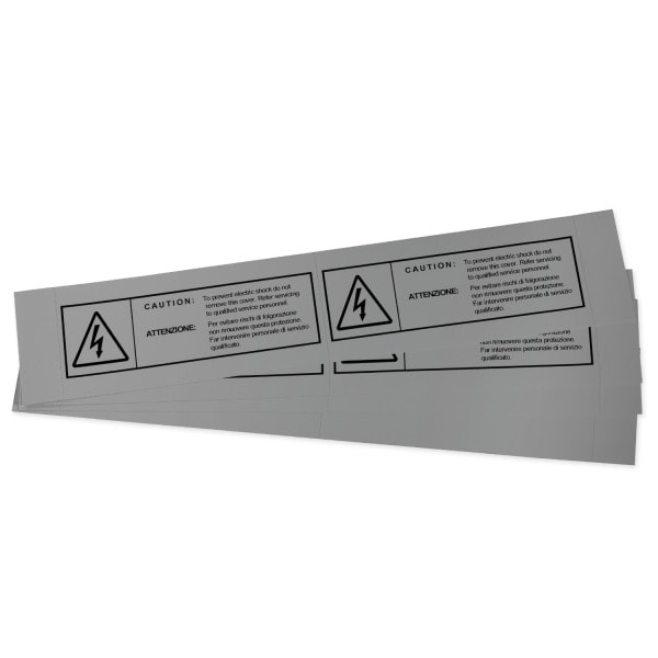 GRAFOPLAST - Klebeetikett PET 130X60mm M 40st