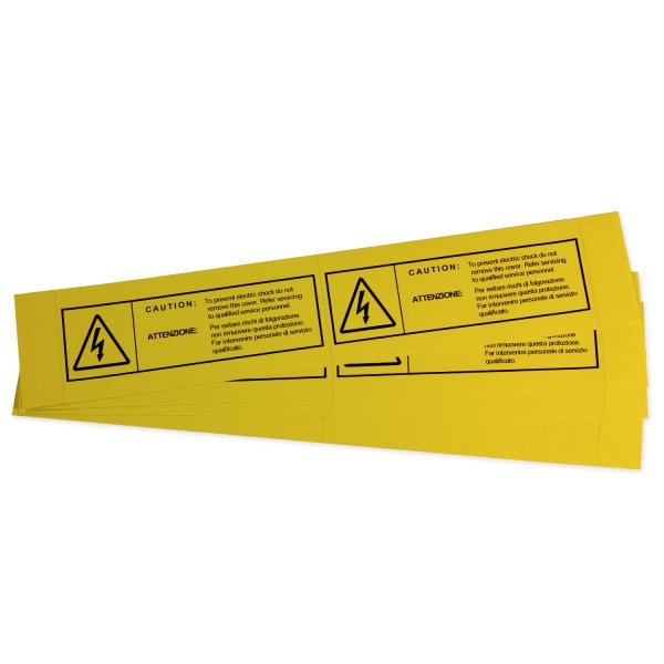 GRAFOPLAST - Klebeetikett PET 130X60mm GE 40st