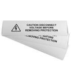 GRAFOPLAST - Klebeetikett Vinyl 240X60mm W