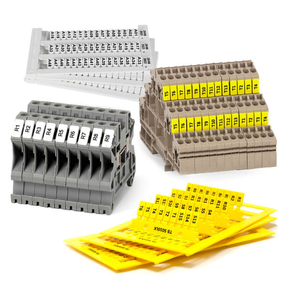 GRAFOPLAST - Klemmen Weiß LUX Weidmuller 9x3 7500 st