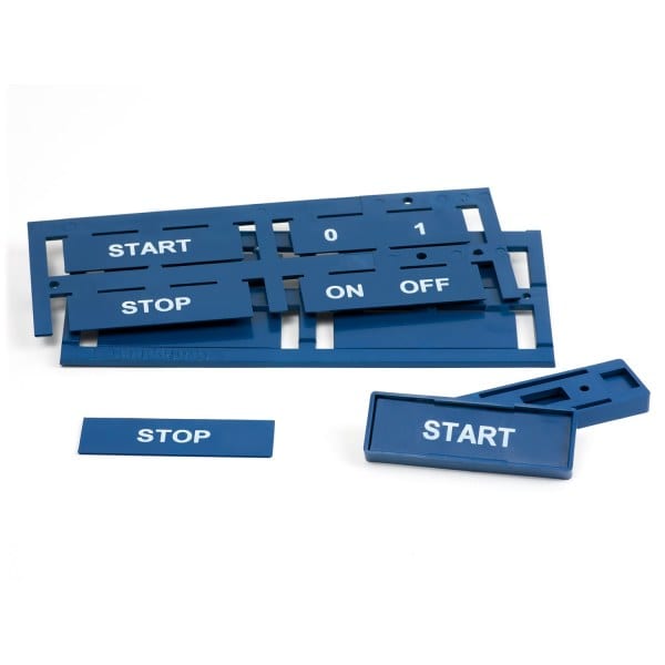 GRAFOPLAST - Schilder Metal-Detect. 50x15mm 96st