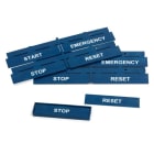 GRAFOPLAST - Schilder Metal-Detect. 67x15mm 96st