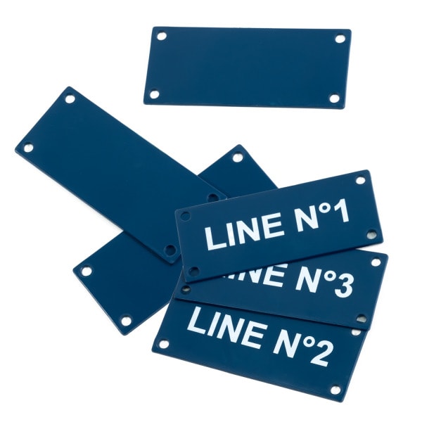 GRAFOPLAST - SchilderMetal-Detect. 70x30mm 20st