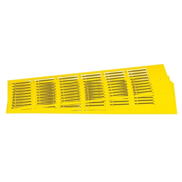 GRAFOPLAST - KABELSCHIL. FLAT GELB 30X4 2160st