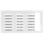 GRAFOPLAST - KABELSCHILDER LUX WEISS 18X4  576 st.